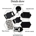 thumbnail image 3 of 4 Pieces Rhinestones Cat Collars Breakaway Cat Collar with Bell Bling Pet Collars with Soft Velvet, 4 Colors, 3 of 5