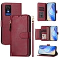thumbnail image 3 of Funda para TCL 501 Cartera de Mano con Cremallera y Correa Cruzada Desmontable, 3 of 5