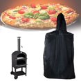 thumbnail image 6 of High Quality Dustproof Anti-UV Heavy Duty Outdoor BBQ Cover Garden Courtyard Oven Protector Pizza Oven Cover 58X45X168CM, 6 of 8