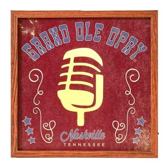American Art Decor Grand Ole Opry LED Light Box - 12.625" x 12.625"