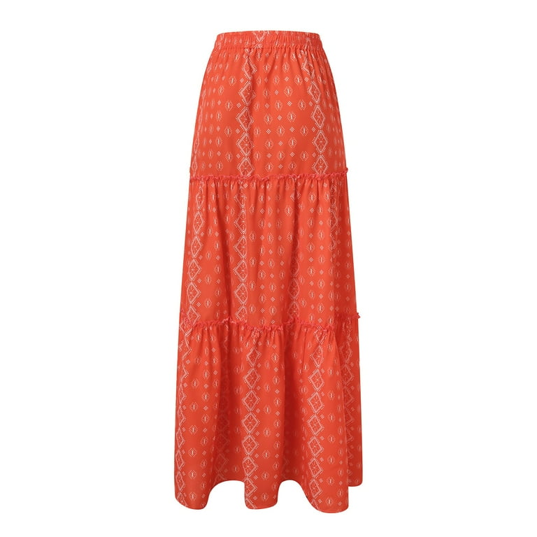 Clearance! Long Skirts Fall for Women 2025 Womens Flowers Clearance! Long Skirts Fall for Women 2025 Womens Flowers