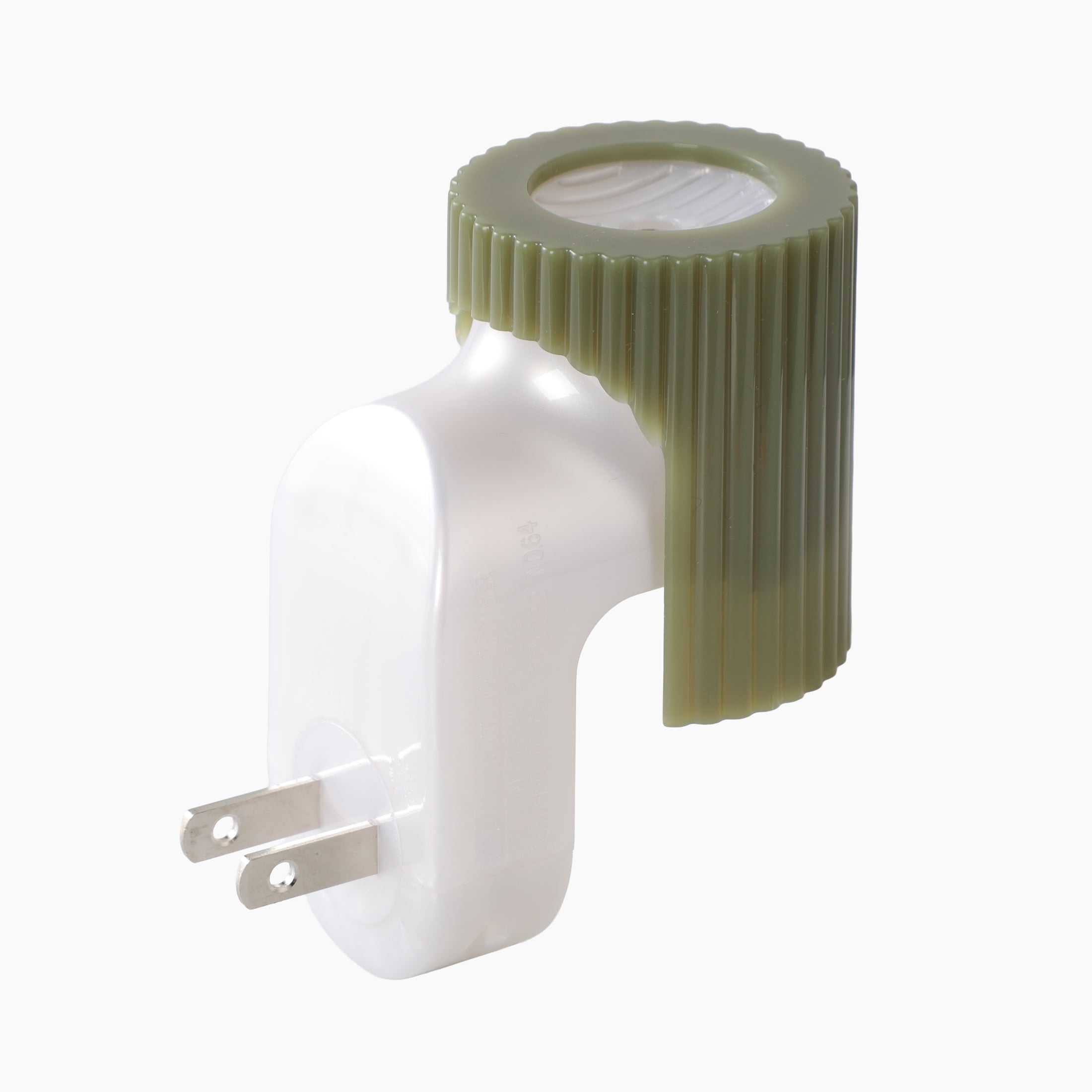 Mainstays Aroma Accents LED Fragrance Plug-in, Ribbed Texture, Bay Leaf
