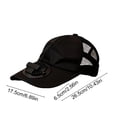 thumbnail image 4 of Outdoor Cooling Fan Hat 3 Speed USB Rechargeable Breathable Mesh Sun Cap for Hiking Fishing Sports Portable Mini Fan by PALIFEUR, 4 of 7