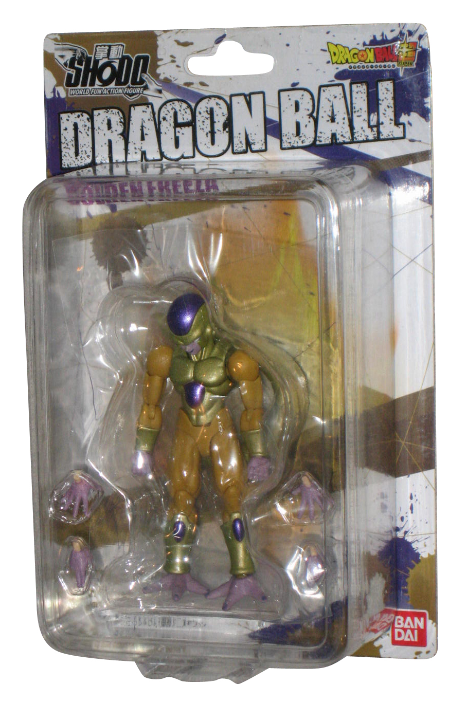 Dragon Ball Z Shodo World Fun Golden Freeza (2016) Bandai 3.75 Inch