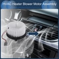 thumbnail image 2 of Conjunto de motor del ventilador HVAC Unique Bargains No.23438987 para Chevrolet Camaro 2010 - 2015 Metal Plástico Negro Blanco 1 Pc, 2 of 6