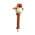 thumbnail image 2 of Lipstore Little Bird Doll Badminton Racket Handle Cover Cartoon Tennis Grip Protector Coffee, 2 of 8