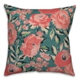 thumbnail image 2 of Creative Products Pink and Red Flowers 18x18 Indoor / Outdoor Pillow, 2 of 3