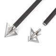thumbnail image 5 of 12pcs Heavy-Duty Hunting Arrowheads - Sharp Shooting Star Cross design, for Archery, Crossbow, Airsoft - Compatible with All Bows - Durable Metal Construction for Professional & Beginner Hunters, 5 of 6