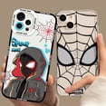 thumbnail image 2 of Marvel Cool Spider Man Eyes funda para OPPO Reno 10, 5G, 6, 8, 11, 12 Pro, 11F, 12F, 5, 6 Lite, 7, 4G, 8T, 7Z, 8Z, 5Z, 6Z, A58, A78, A79, A98, 5G, 2 of 5
