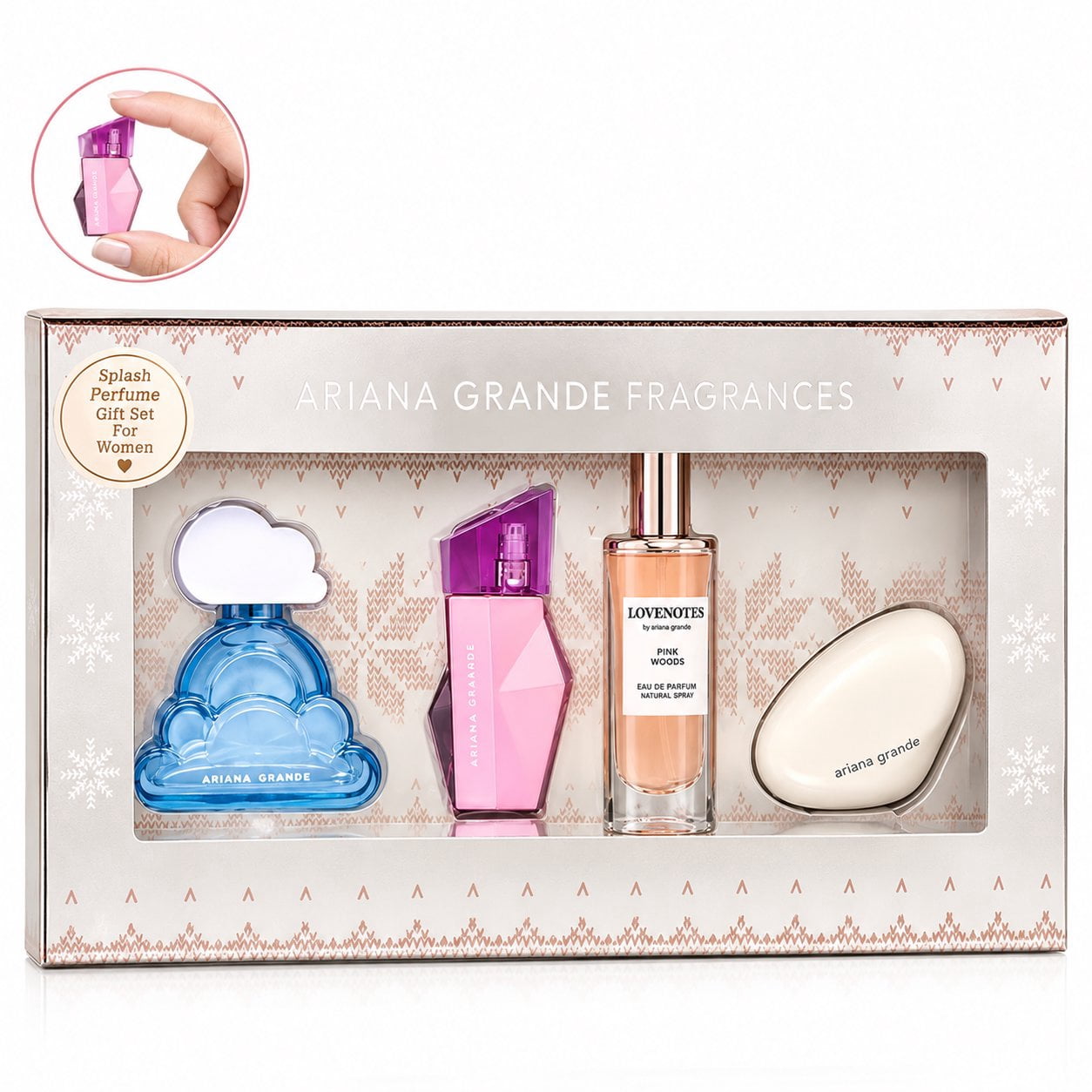 Ariana Grande 香水 3点セット　新品未使用　未開封 Ariana Grande Sweet Like Candy Eau de Parfum Gift Set, Floral