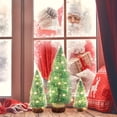thumbnail image 4 of APODESS 3Pcs with Light Small Christmas Tree with Lights, Mini Christmas Tree Table Top Decorations, Desktop Miniature Pine Tree Xmas Holiday Decor, 4 of 7
