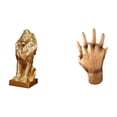 thumbnail image 1 of Escultura de león, estatua coleccionable, adorno de mesa, figura artística decorativa para oficina, hogar, estantería, regalo de cumpleaños, escultura, 1 of 8