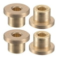 thumbnail image 1 of Unique Bargains 4x8x8mm Roulements à Brides Bronze Fritté Bague Auto-Lubrifiante 4 Pack, 1 of 5