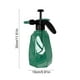 thumbnail image 3 of Botella de spray para lavado de coches 1.5L | Pulverizador de espuma de plástico transparente engrosado para jardín | Boquilla multiusos ajustable | Bomba manual de alta presión | Gris/Verde | 11,8, 3 of 6