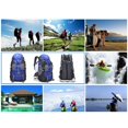 thumbnail image 2 of de camping Senderismo impermeable Viaje Bolsa de deportes 50L Negro Colcomx Mochila de camping al aire libre, 2 of 6