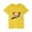 Yellow, variant on AUNVITO Toddler Kids Boys Girls Bear Print T-shirt Fashion Cute Round Neck Print Short Sleeve Top