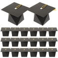 thumbnail image 1 of 50 cajas de dulces de graduación con forma de birrete de doctorado, caja de regalo para dulces de graduación y galletas., 1 of 8