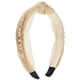 thumbnail image 1 of Diadema Anudada para Mujer Unique Bargains Beige 14x5,6 cm, 1 of 7