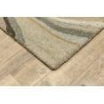 thumbnail image 2 of Oriental Weavers Anastasia Area Rug 68007 Contemporary Beige Banded Rows 5' x 8' Rectangle, 2 of 2