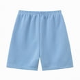 thumbnail image 5 of NOLDARES Toddler Boys Summer Shorts with Drawstring - Cotton Baby Casual Jogger Shorts Active Sports Shorts(Blue,3-4 Years), 5 of 5
