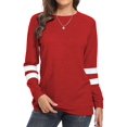 thumbnail image 1 of Sweat-shirts à Manches Longues pour Femmes Pull en Tricot, 1 of 6