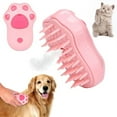 thumbnail image 2 of Steamy Dog Brush Steamy Brush for Grooming Massage Hair Removal Spray and Groom Steamer Brush for Dogs/Cat, 2 of 7