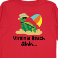 thumbnail image 4 of Inktastic Virginia Beach Virginia Boys or Girls Long Sleeve Toddler T-Shirt, 4 of 5