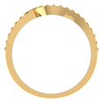 thumbnail image 5 of 0.21 ct Brilliant Round Cut Natural Onyx 14k Yellow Gold Stackable Band SZ 3.75, 5 of 6