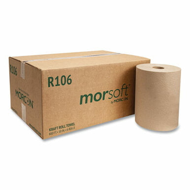 Special Buy Embossed Hardwound Roll Towel Kraft 12 / Carton 7.75" X 350 Ft 