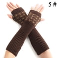 thumbnail image 3 of Manchons de Bras d'Hiver Mode Protecteurs Unisexe Trou pour Pouce Chauffe-Bras Couvre-Bras, 3 of 10