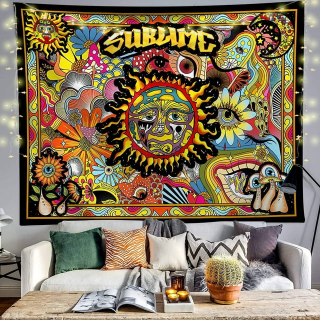 Tapestry Sublime Wall Room Aesthetic, 200 x 150 cm, microtela