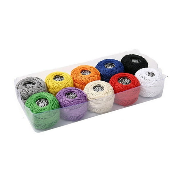 Xihbxyly Juego de Hilo de Bordar, Carretes de Seda Artificial Premium, Opciones de Colores Vibrantes En Kits Surtidos de 10, 12 y 16, Ideal para Costura y Manualidades, Imprescindible para Costureras