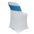 thumbnail image 2 of Your Chair Covers - 10 Pack Stretch Spandex Bands Malibu Blue, 2 of 3
