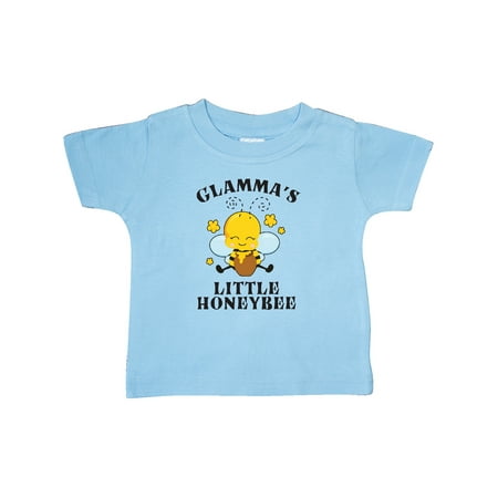 

Inktastic Cute Bee Glamma s Little Honeybee with Stars Gift Baby Boy or Baby Girl T-Shirt