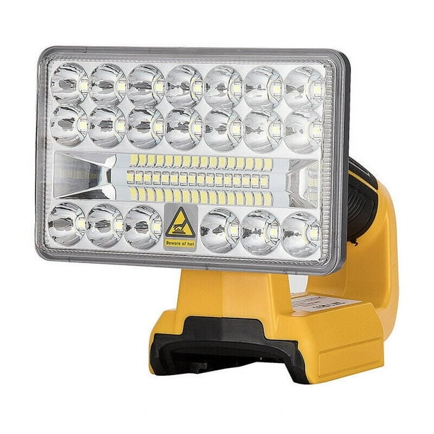 Luz de trabajo LED de 5 pulgadas para exteriores, compatible con Dewalt
