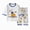 H164-Blue, variant on Toddler Boys Sleepwear Pajama Set 2Pcs Long Sleeve Crewneck Top with Pants Soft Cotton Print Fall Winter 6-12 Months 12-24 Months 2t 3t 4t 5t 6t 7t 8t 9t Children,Green,4-5 Y