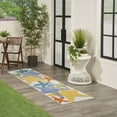 thumbnail image 2 of Nourison Aloha Indoor/Outdoor Multicolor 2'3" x 8' Area Rug (2x8), 2 of 8