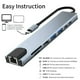 thumbnail image 3 of Hub 8 en 1 USB 3.0 Tipo C HDMI Ethernet RJ45 Micro SD Carga PD, 3 of 4