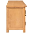 thumbnail image 7 of vidaXL TV Stand 43.3"x13.8"x17.3" Solid Oak Wood, 7 of 7