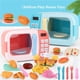 thumbnail image 4 of Juego De Juguetes De Cocina, Juguetes Educativos, Mini Simulación De Horno Microondas, Comida, Juego De Simulación, Juego De Rol De Corte Para Niños, Niñas Y Niños Sweethay FN003010-00, 4 of 6