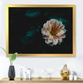 thumbnail image 3 of Designart 'Blooming Yellow Flower' Traditional Framed Art Print, 3 of 4