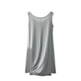 thumbnail image 4 of yueewhu Tank Tops for Women Sleevelss Tunic Casual Summer Clothes Swing Shirts for Leggings (Grey, L), 4 of 4
