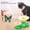 2PCS #42, variant on 2-Pack Automatic Rotating Cat Teaser Interactive Pet Toy Electric Fluttering Butterfly Hummingbird Spinning Flower Toy for Indoor Cats Kitten Exercise Random Color