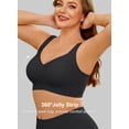 thumbnail image 2 of Daystry Womens Plus Size Wireless Bra Supportive Seamless Bras Full Coverage Push Up Comfortable No Underwire Tshirt Bras, 2 of 9