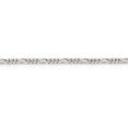 thumbnail image 5 of Figaro Chain Necklace in Sterling Silver 18 Inches (2.85mm), 5 of 5