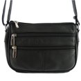 thumbnail image 2 of Silver Fever Leather Shoulder Multi-Purpose Ewast-West Handbag, 2 of 5