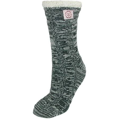 Women's Marled Knit Blizzard Slipper Socks
