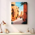 thumbnail image 2 of Qatar Travel Canvas, Vintage City Canvas Qatar Country Canvas Wall Art, Qatar Canvas Colorful, Qatar Country Picture Canvas - 104AZ1151, 2 of 2