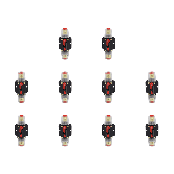 Disyuntor 60A Restablecimiento automático 12-42V Portafusibles barco marino para automóvil