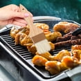 thumbnail image 4 of 3 Sizes Natural Bristle Basting Brush with Wooden Handle,Dishwasher Safe,Heat-resistant & Safe Basting Brush ,for Cooking, BBQ, Baking,for Egg Wash, Butter,Marinade, Sauce,C, 4 of 8